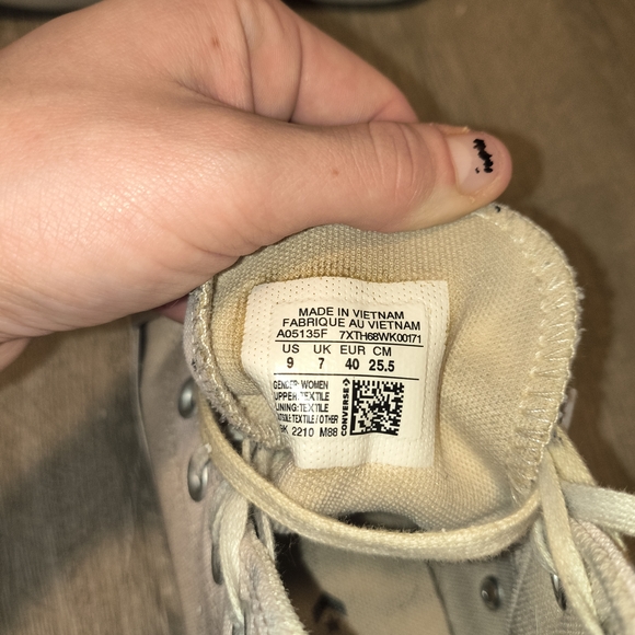 pastel pink platform hightop converse - Picture 9 of 9